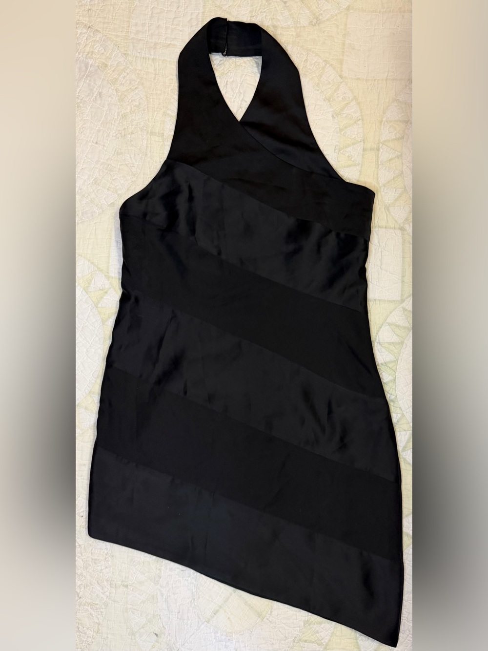 Revolve NBD Steph Mini Dress Halter Asymmetrical Sz Medium